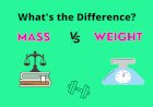 Difference Between Mass and Weight